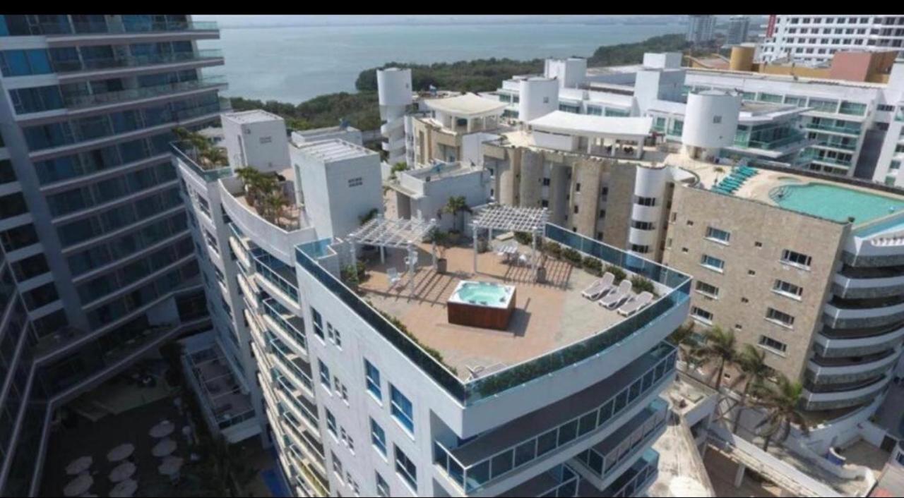 Luxury Apartment, Sector Morros, Vista Y Salida Al Mar Edificio Sunshine Cartagena Екстер'єр фото