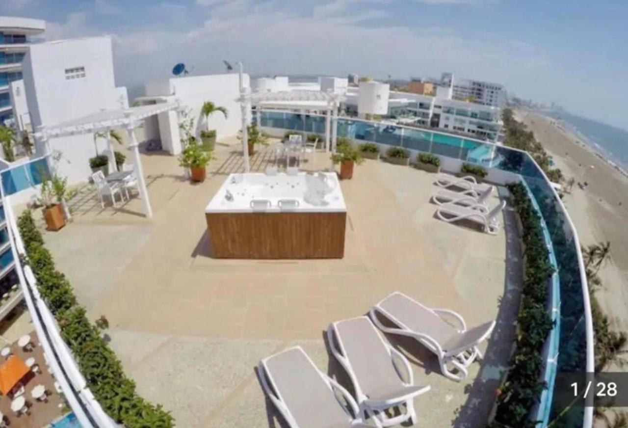 Luxury Apartment, Sector Morros, Vista Y Salida Al Mar Edificio Sunshine Cartagena Екстер'єр фото